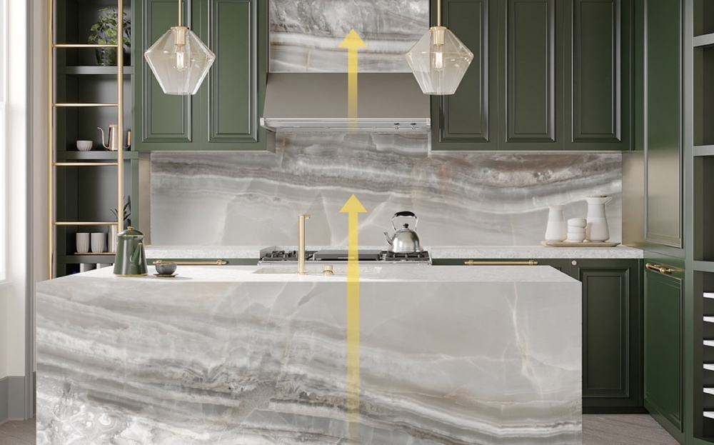 kitchen setting Irving bioquartz